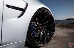 BMW M3 Sedan on Vossen Wheels (S17-01) 2018 года